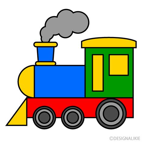 Cartoon Train Side View