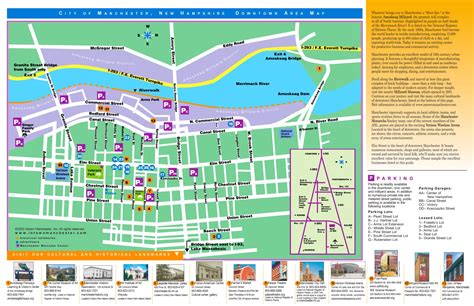 Manchester NH Tourist Map - Ontheworldmap.com