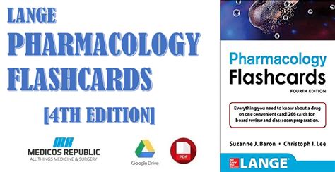 Lange Pharmacology Flashcards PDF Free Download [Direct Link]