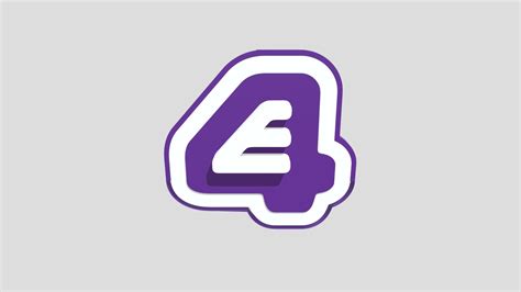 E4 Logo (2001) - Download Free 3D model by Rabbid2001 (@vadim.my2014 ...