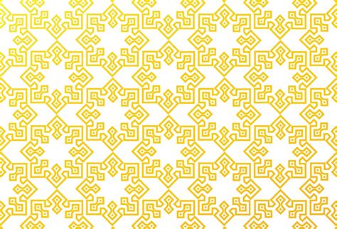 Yellow Geometric Islamic Pattern 1047496 Vector Art at Vecteezy