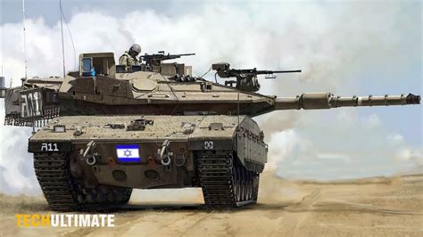 New Israeli Tank Merkava Mk 5 Barak Is Ready For Action - YouTube