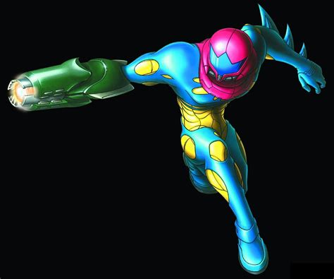 Concept artwork - Metroid Fusion (Metroid Recon)