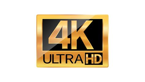 4k Ultra Hd Logo 4k Logo 4k Hd Png Transparent Png Transparent Png ...