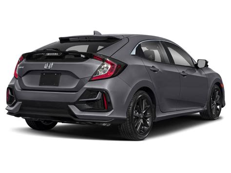 Crystal Black Pearl 2021 Honda Civic Hatchback EX CVT for Sale at ...