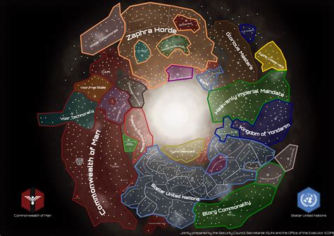 Galactic Map; influenced by Stellaris : r/imaginarymaps