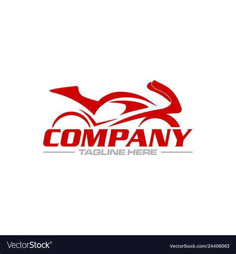 Moto bike logo Royalty Free Vector Image - VectorStock