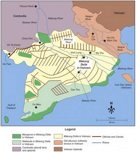 Mekong River Delta Map – NBKomputer