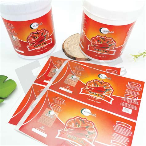 Food Packaging Sticker & Labels | Waterproof & Non waterproof food sticker