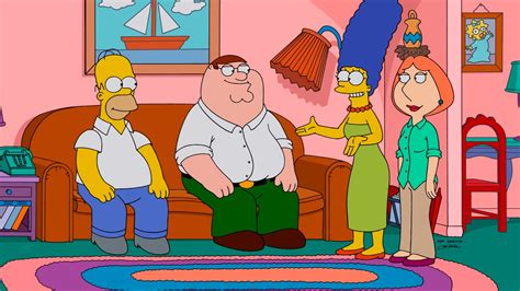 'The Simpsons' 'Family Guy' Crossover Photos - Business Insider