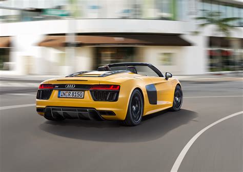 2017 Audi R8 Spyder Price Set From €179,000 in Germany - autoevolution