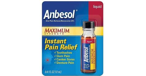 Liquid Maximum Strength Instant Oral Pain Relief 0.41 • Price