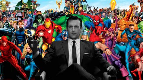 Jon Hamm quiere formar parte del Universo Cinematográfico de Marvel