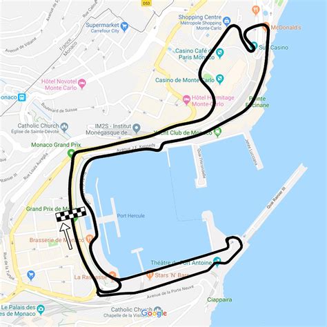 Monaco Grand Prix alternative layout? by @jezgym : r/formula1