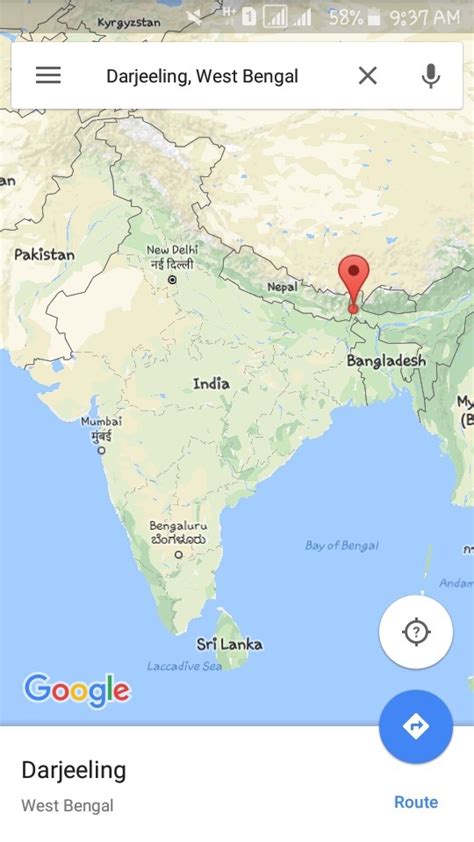 Where Is Darjeeling In India Map Zip Code Map | Images and Photos finder