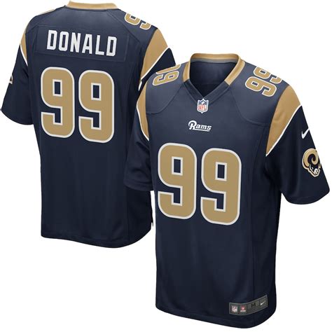 Nike Aaron Donald Los Angeles Rams Youth Navy Game Jersey