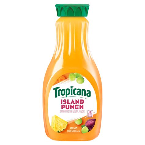 Tropicana Island Punch Juice Drink, 52oz Bottle - Walmart.com