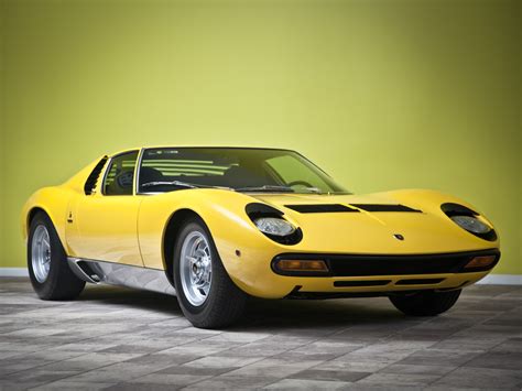 Lamborghini Miura P400 SV Prototipo (1971) - Old Concept Cars