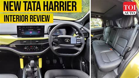 New Tata Harrier interior review: Quirky interior colour & lots of ...