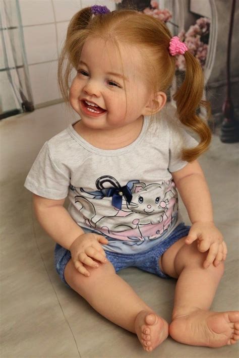 Cammi Reborn Vinyl Doll Kit by Ping Lau | Toddler dolls, Real life baby ...