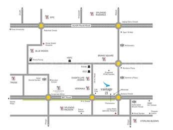 Yashada Realty Group Vantage Twenty One Map - Pimple Saudagar, Pune ...