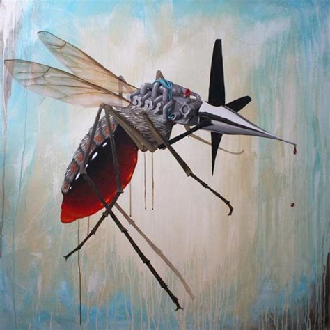 Mosquito Painting at PaintingValley.com | Explore collection of ...