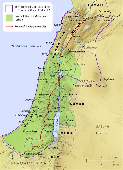 The Land Of Promise: A Glimpse Into The Geography Of Biblical Israel ...