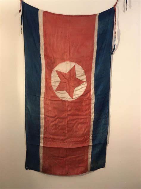 Korean War DPRK Vet Bring-back Flags : r/Militariacollecting