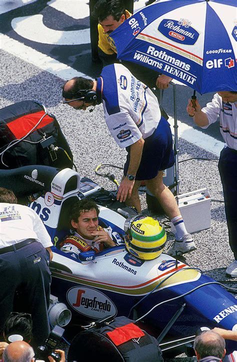 Senna on the grid Imola 1994 : r/formula1