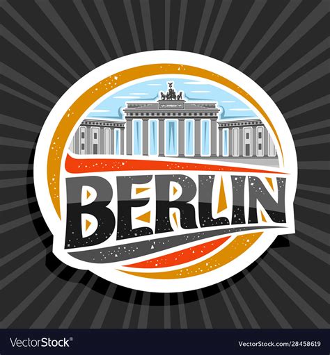 Logo for berlin Royalty Free Vector Image - VectorStock