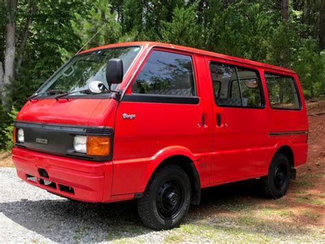 RHD right hand drive JDM 1990 Mazda bongo 4x4 van 2500 miles ...