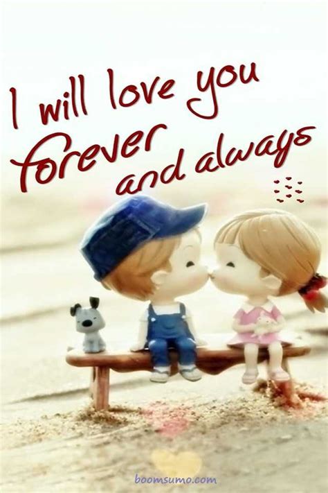 Cool Love Quotes I love You forever - BoomSumo Quotes