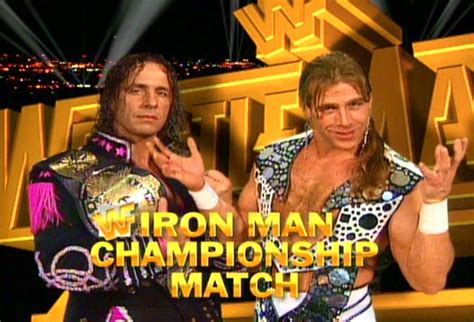 (Almost) 5-Star Match Reviews: Bret Hart vs. Shawn Michaels - WWE ...