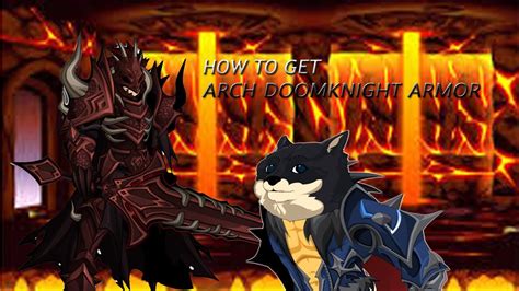 AQW how to get arch doomknight armor - YouTube