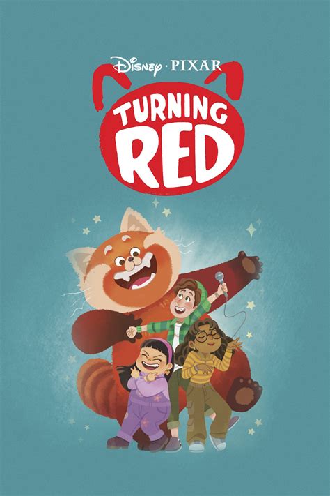 Turning Red Poster Turning Red Digital Movie Poster Download - Etsy Finland