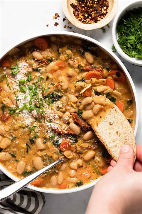 Vegan White Bean Stew - Midwest Foodie