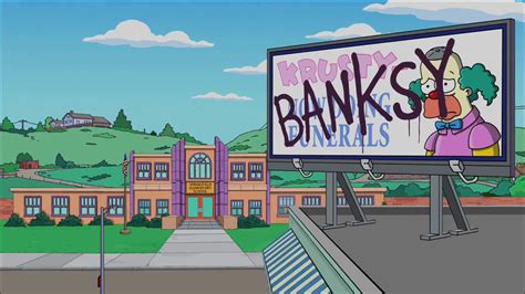 Banksy couch gag - Wikisimpsons, the Simpsons Wiki