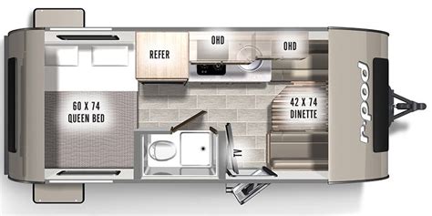 2022 Forest River R-Pod RP-171 specs and literature guide