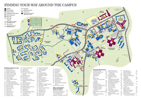 Kent Hospital Campus Map