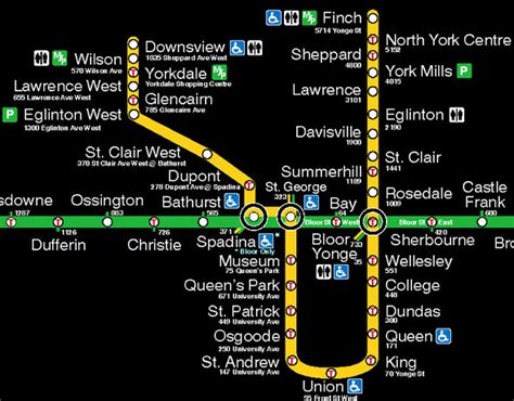 The evolution of the TTC subway map