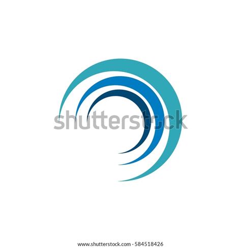 Whirlpool Vector Design Logo Template Illustration Stock Vector ...