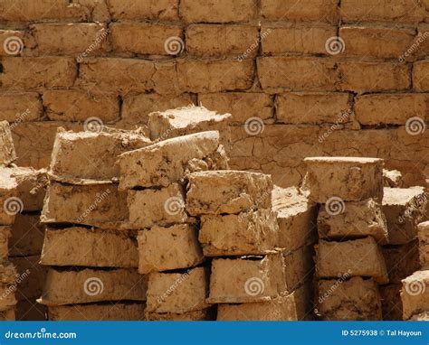 Mud Bricks Royalty Free Stock Photos - Image: 5275938