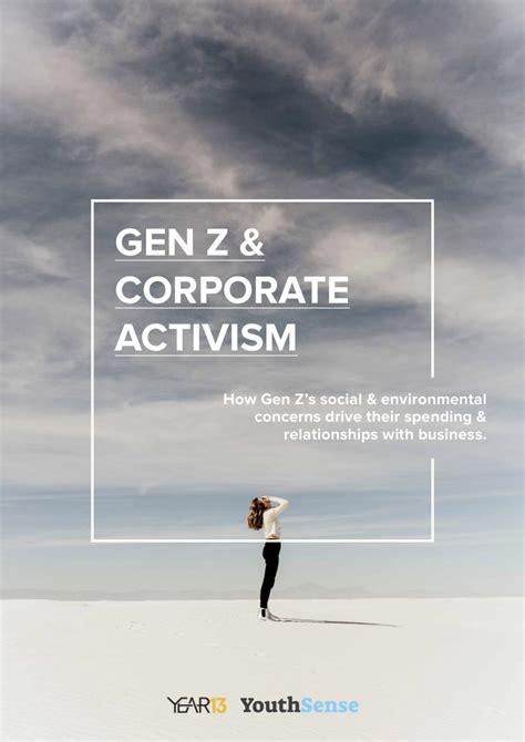 Gen Z & Corporate Activism: How Gen Z’s Social & Environmental Concerns ...