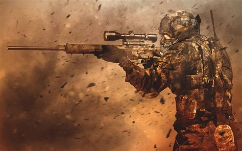 1920x1080px | free download | HD wallpaper: Sniper HD 4K, military ...