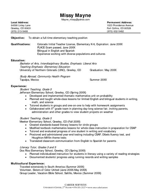 45++ Spanish teacher resume examples For Your Application