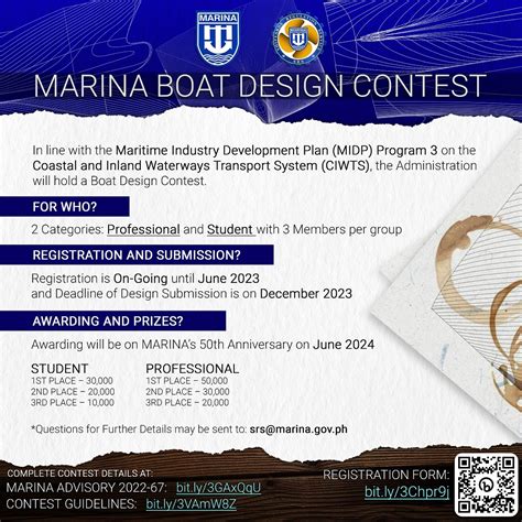 PIA - MARINA launches Boat Design Contest