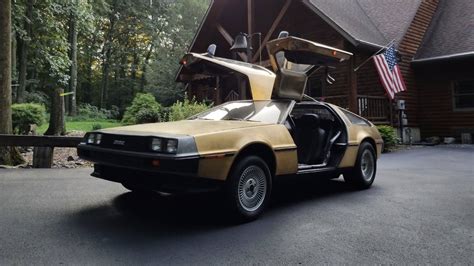 Buy This Strange Gold-Plated DeLorean, One Of Just Five