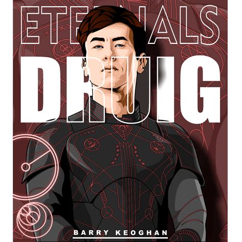 Druig eternals vector poster by purnamaaji11 on DeviantArt