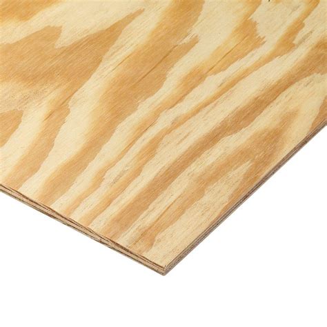 1/4 in. x 4 ft. x 8 ft. BC Sanded Pine Plywood-166014 - The Home Depot