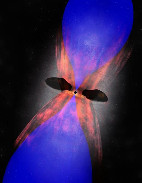 Black-Hole-Powered Jets Forge Fuel for Star Formation - National Radio ...